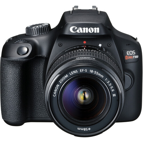 Canon EOS T100/4000D with EF-S 18-55mm f/3.5-5.6 IS III Lens