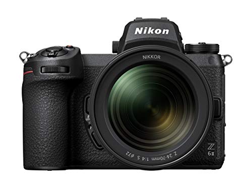 Nikon Z 6II FX-Format Mirrorless Camera Body w/NIKKOR Z 24-70mm f/4 S, Black (International Model)