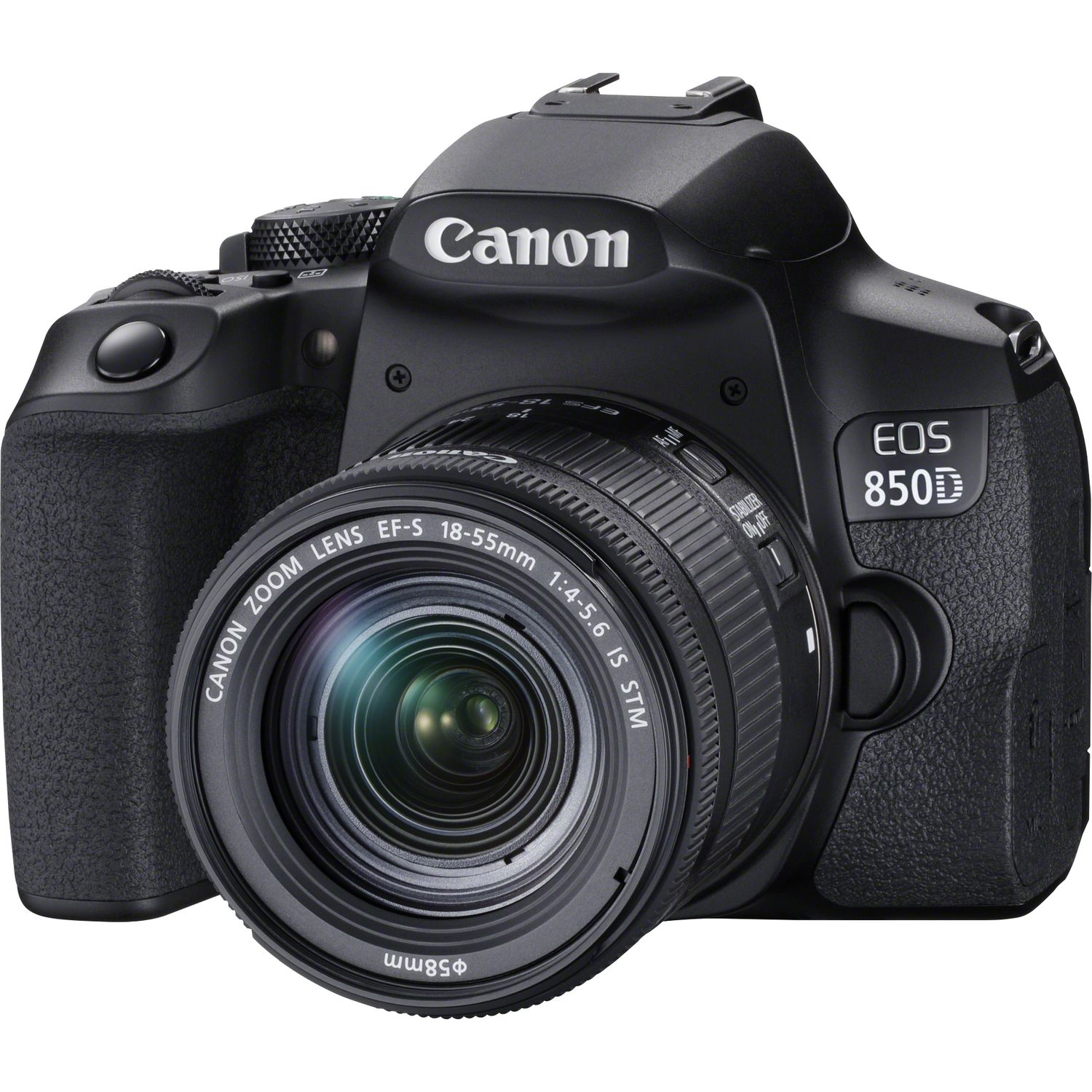 Canon EOS 850D DSLR Camera with EF-S 18-55mm f/4-5.6 IS STM Lens